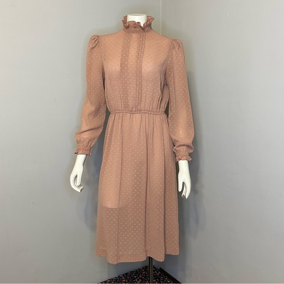 Vintage Astor One Dusty Pink Dress - Picture 1 of 6